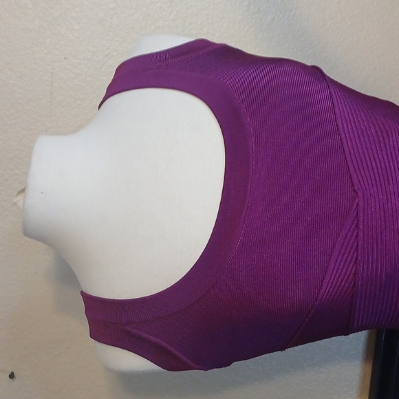 BRAND NEW!! GUESS W TAGS Elegant Purple Sleeveless Dress - Picture 5 of 13